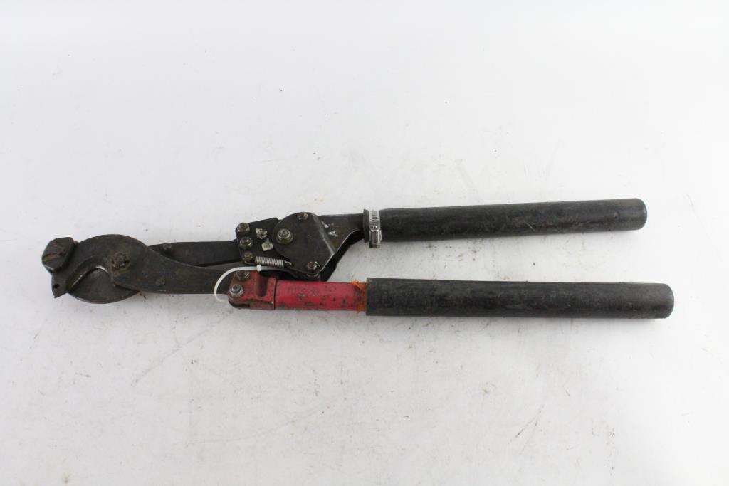H.K. Porter RatchetType Hard Cable Cutter Property Room