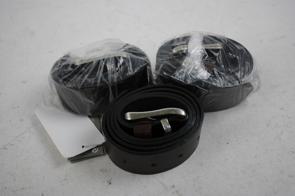 H&M Dark Brown Belts, 3 Pieces