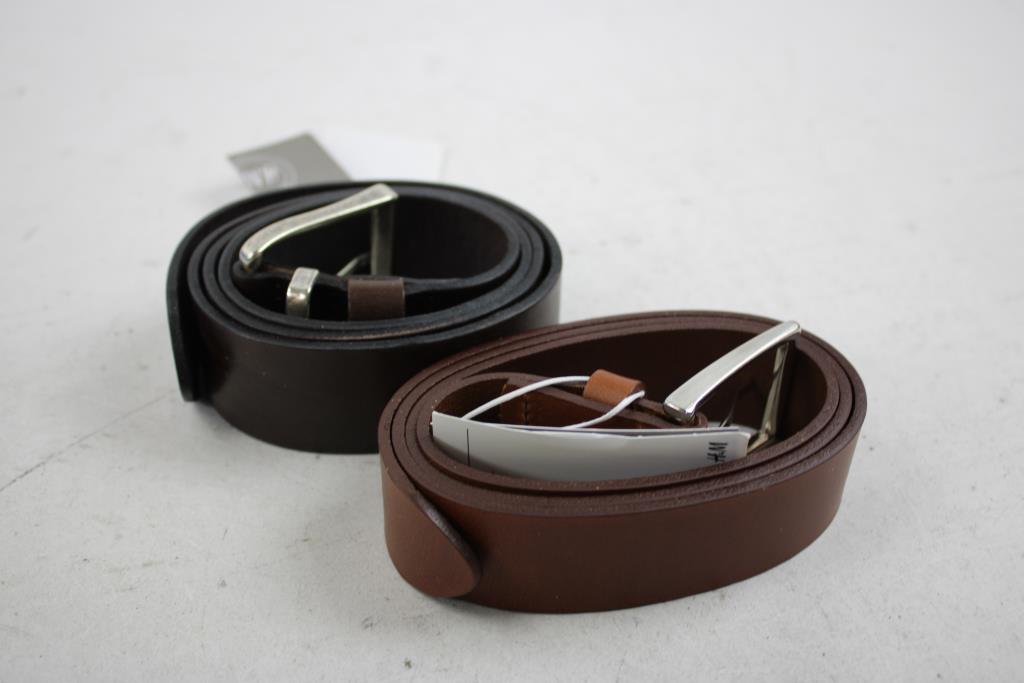 H&M Light Brown, Dark Brown, 33-34", 2 Pieces