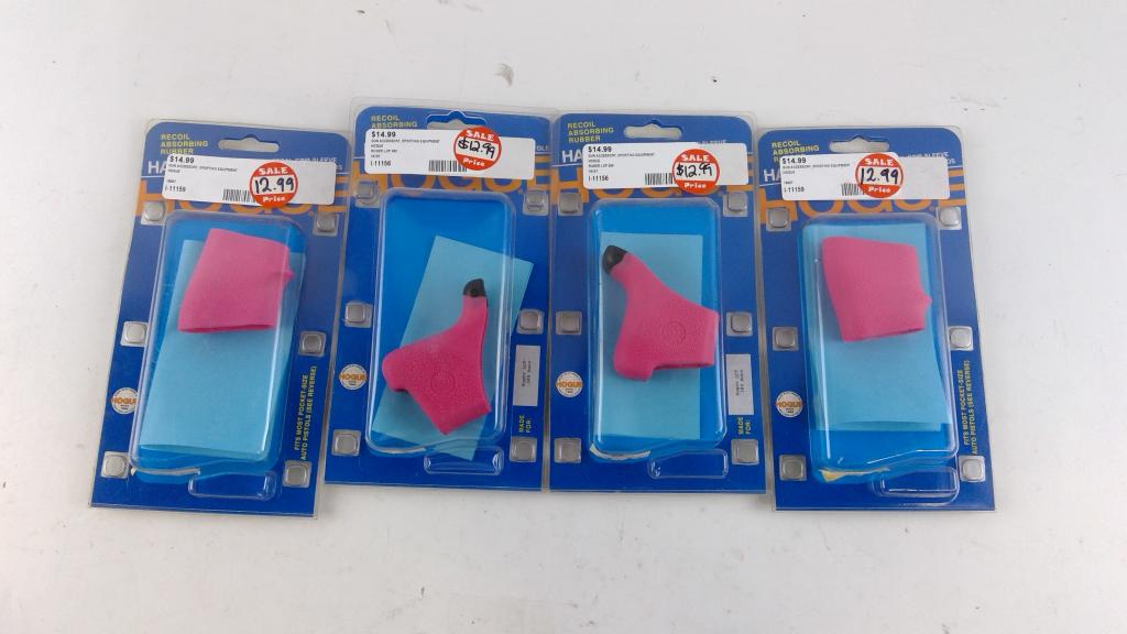 Hogue Handall Grip Sleeve And More, 4 Pieces