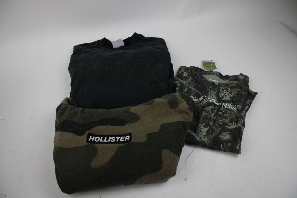 Hollister, Columbia, Love SOHO Clothing Lot, 6 Pieces