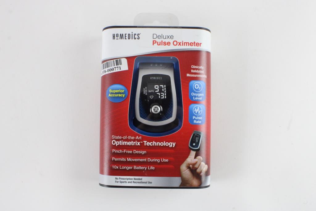 Homedics Pulse Oximeter Property Room