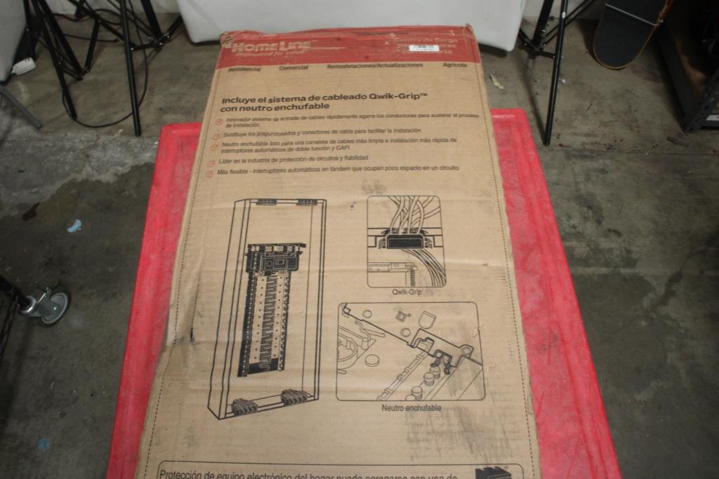 Homeline QwikGrip 80Circuit 40Space 200Amp Main Breaker Property Room
