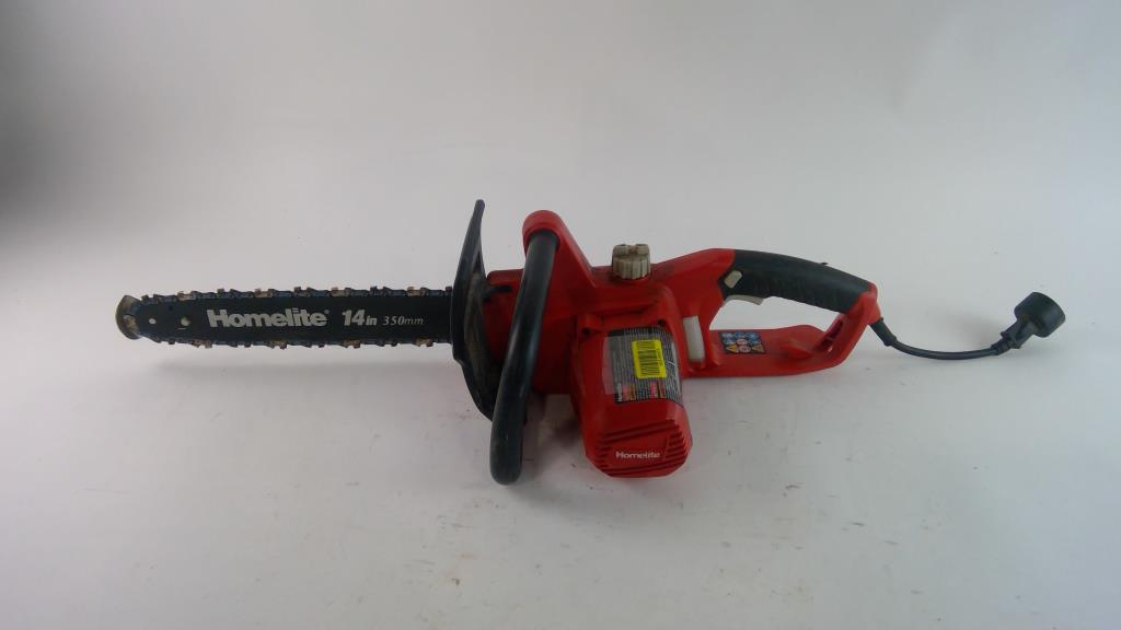 Homelite 14" Electric Chainsaw Property Room