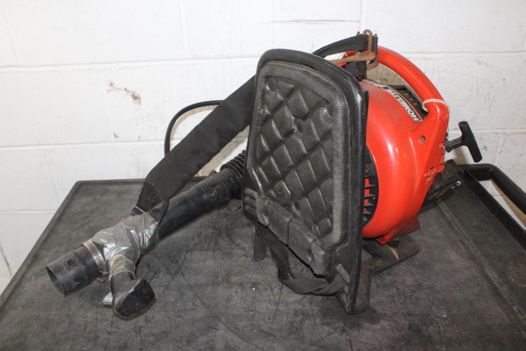 Homelite Backpack Blower Property Room