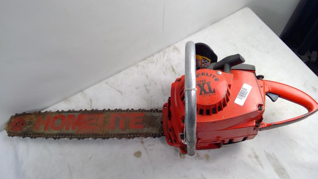 Homelite Chainsaw Property Room