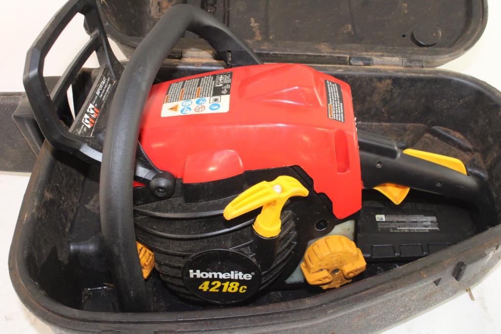 Homelite Gas Chainsaw Property Room