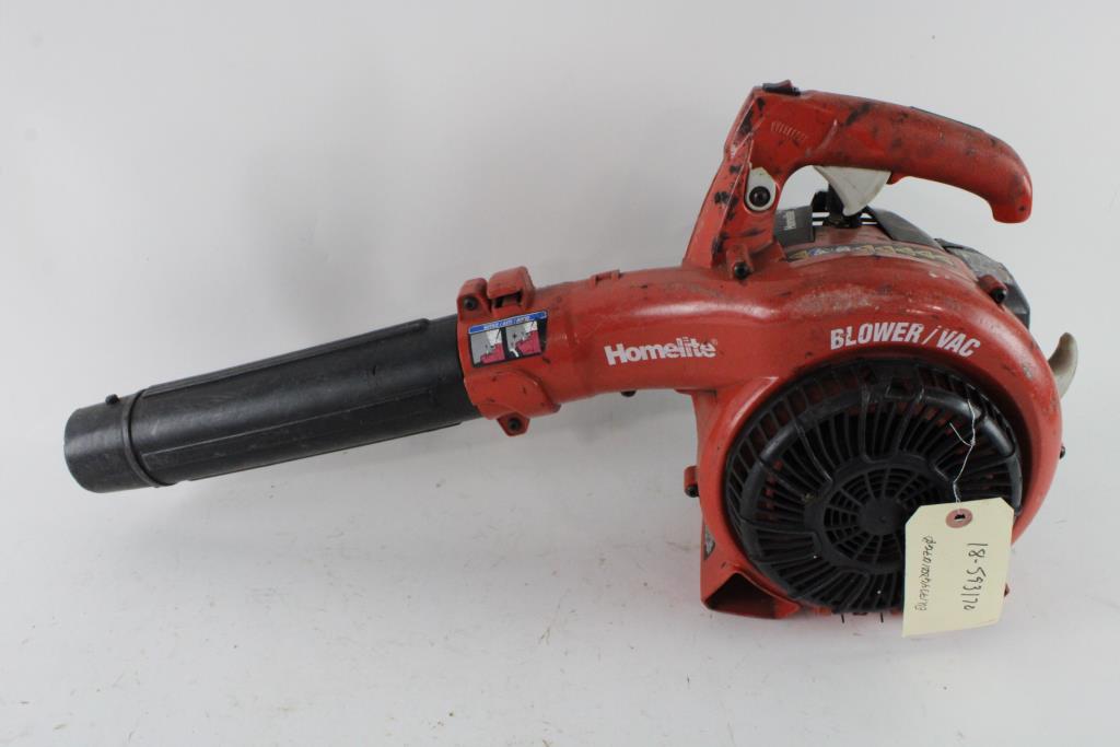 Homelite Gas Powered Blower Vaccum Property Room