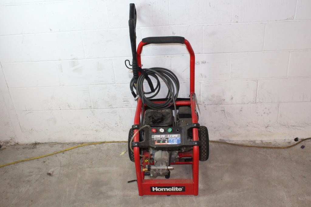 Homelite Pressure Washer Property Room