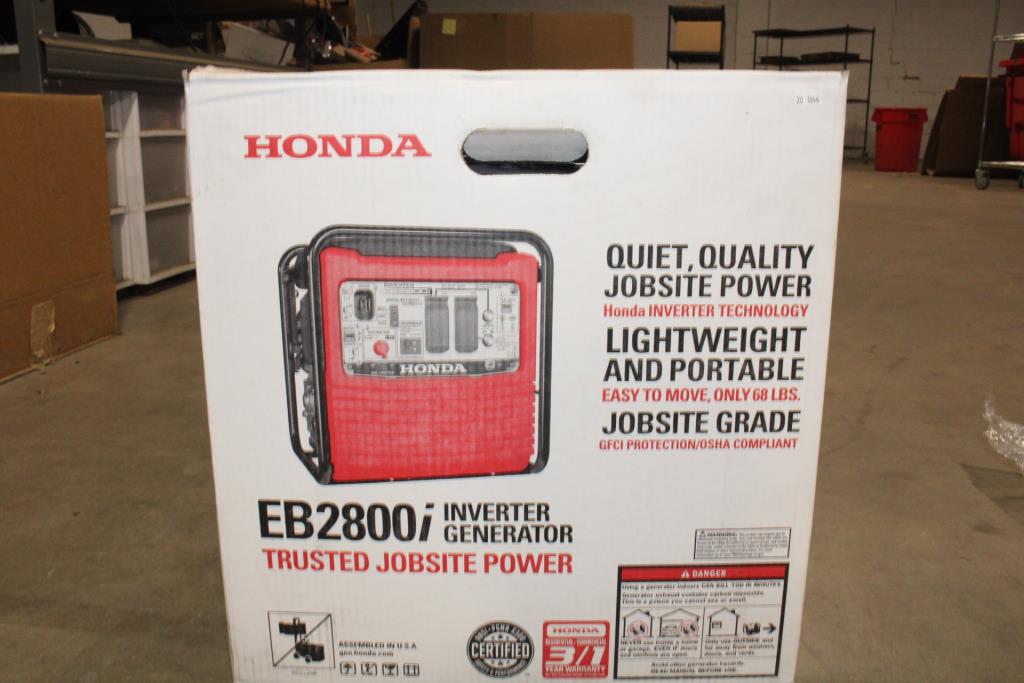 Honda EB2800i Generator Property Room