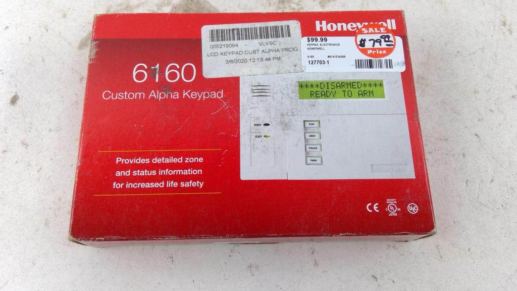 Honeywell Custom Alpha Keypad