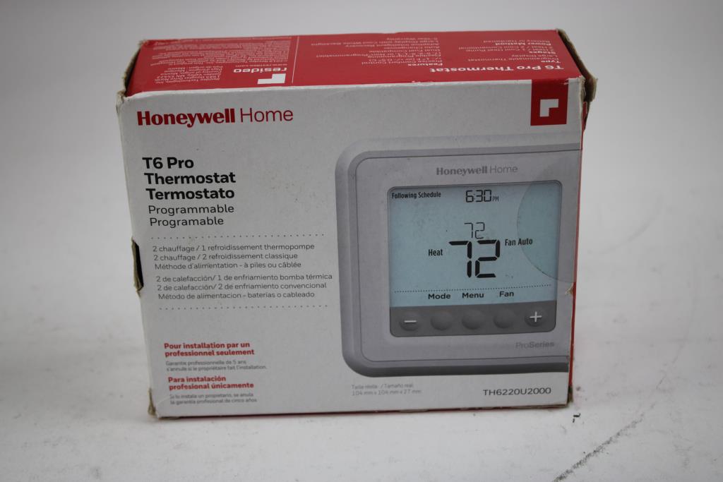 Honeywell Home T4 Pro Thermostat