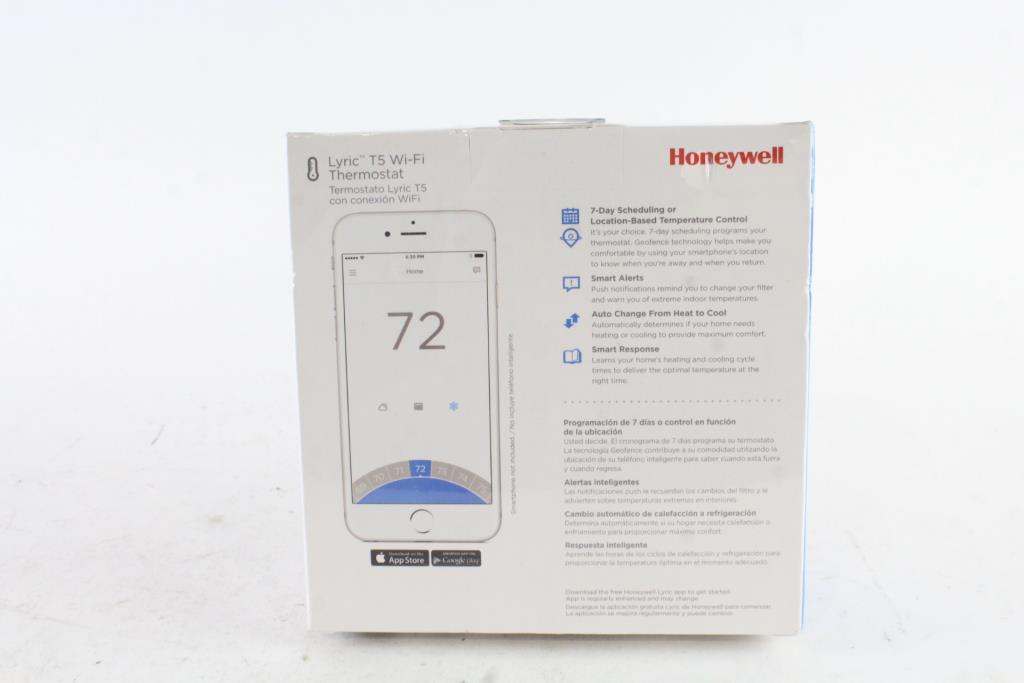 Honeywell Lyric T5 WiFi Thermostat Property Room