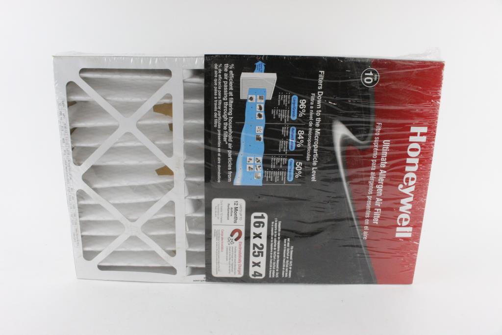 Honeywell Ultimate Allergy Air Filter Property Room
