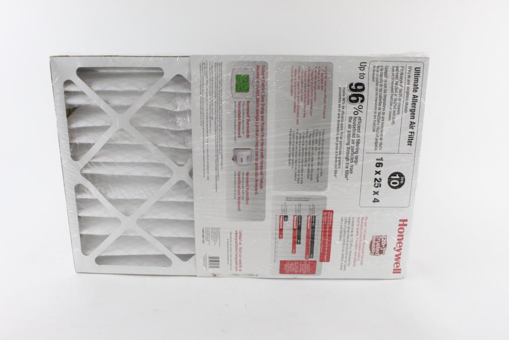 Honeywell Ultimate Allergy Air Filter Property Room