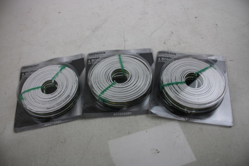 Hopkins Vehicle And Trailer 4-Bonded Wire, 3 Pieces