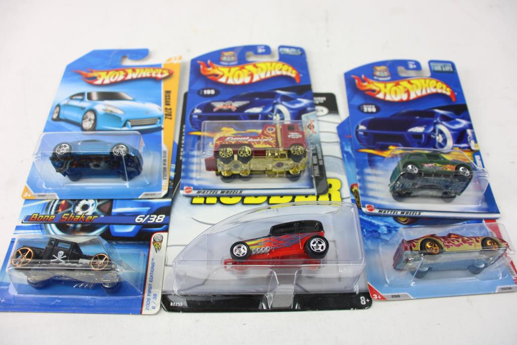 Présentoirs Pour Voitures Hot Wheels - Lot De 2 Supports Imprimés En 3D PLA Noir