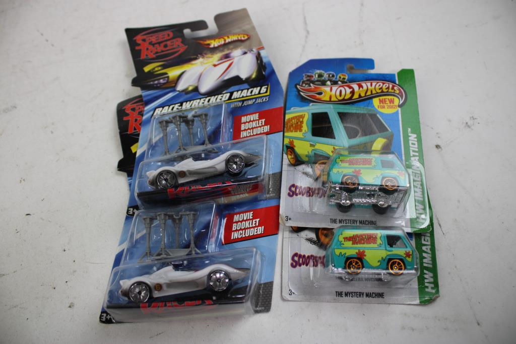 Hot Wheels Bucket O' Speed, '67 Austin Mini Van, '63 Studebaker Champ & More 7 Pieces
