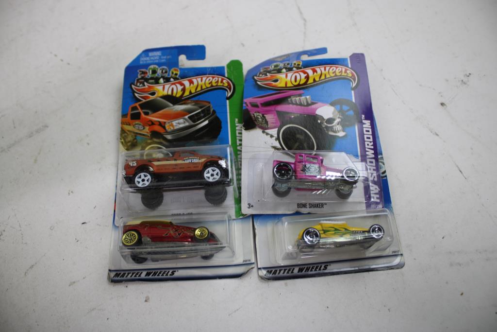 Hot Wheels HW Imagination, Bone Shaker, Mattel Wheels & More 7 Pieces