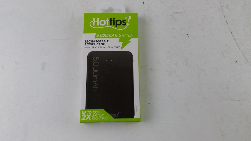 Hottips Rechargeable Power Bank