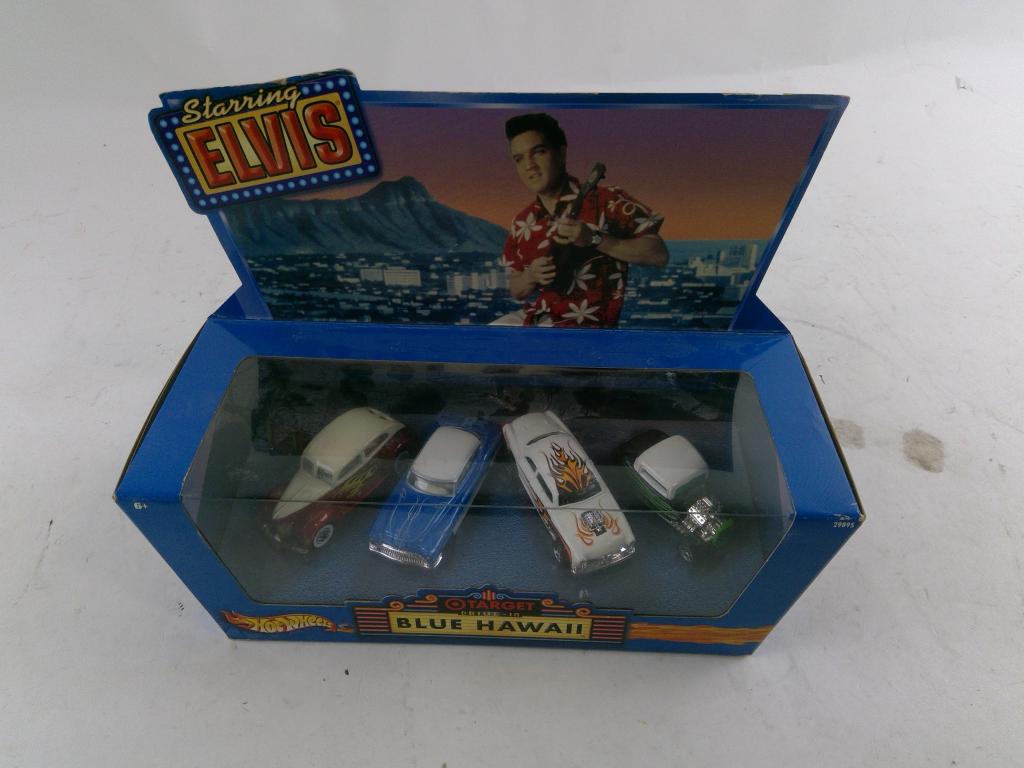 Hotwheels Blue Hawaii Car Set