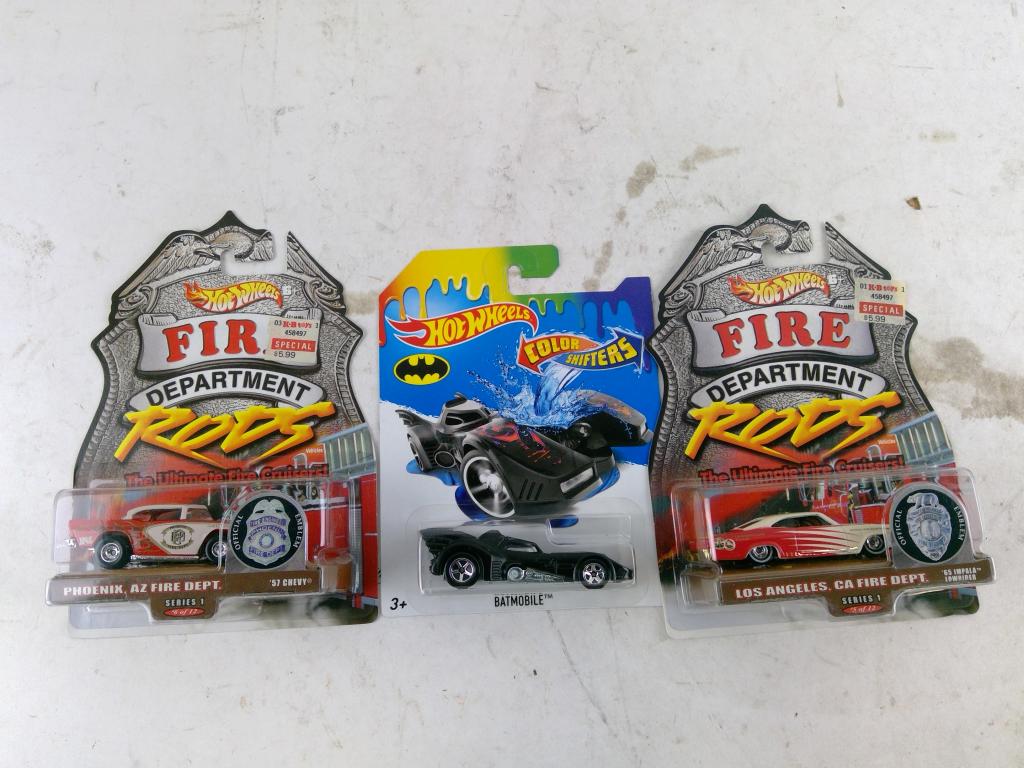 Hotwheels Cars 3 Pieces