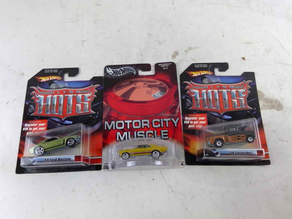 Hotwheels Cars 3 Pieces