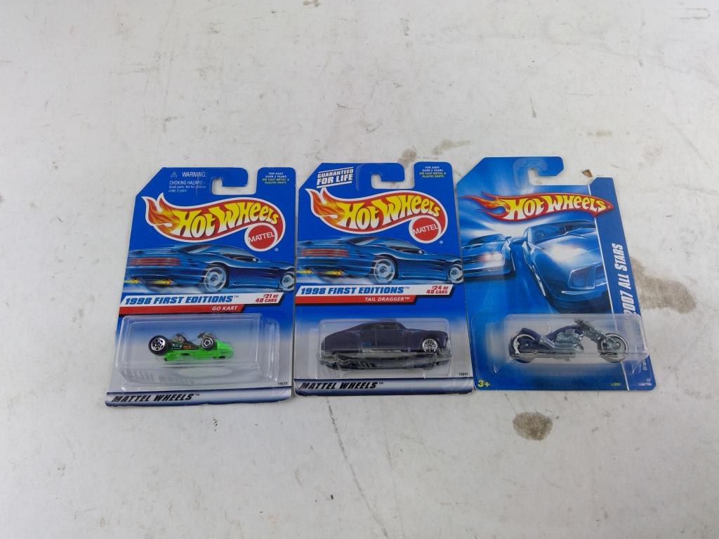 Hotwheels Cars 3 Pieces