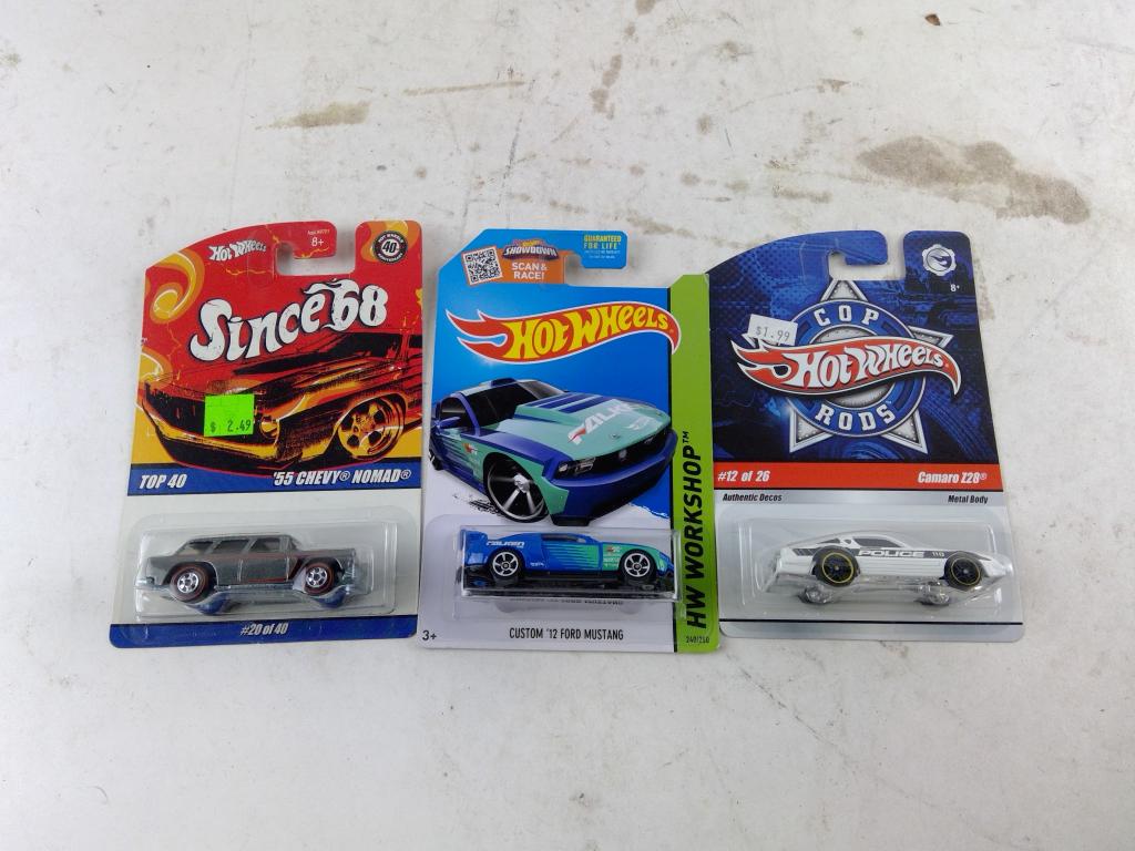 Hotwheels Cars 3 Pieces