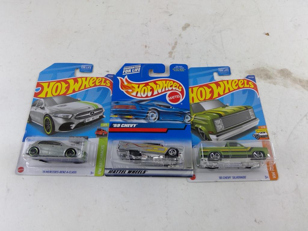 Hotwheels Cars 3 Pieces