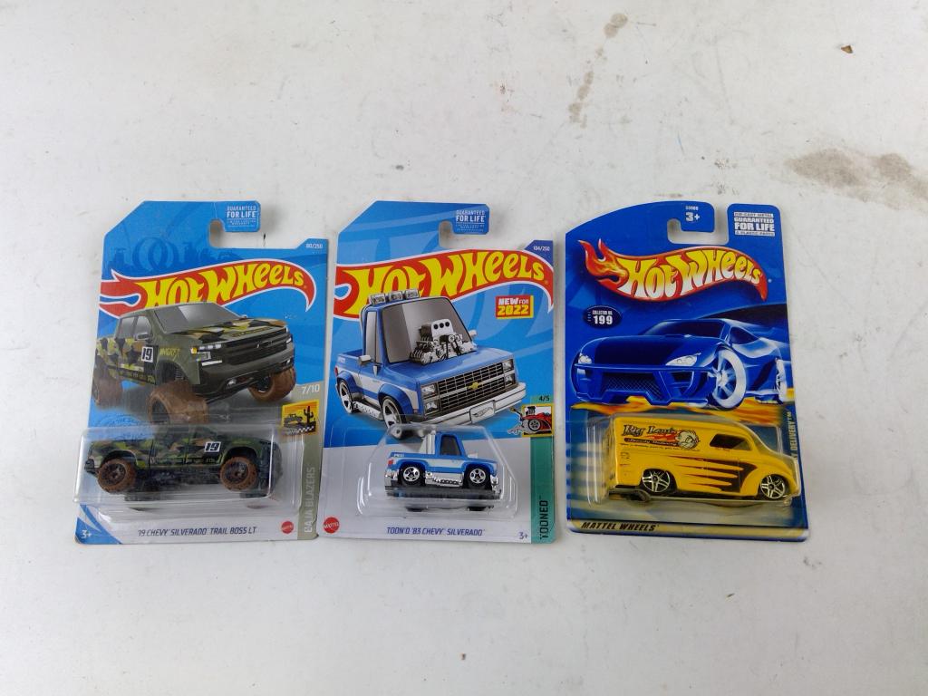 Hotwheels Cars 3 Pieces