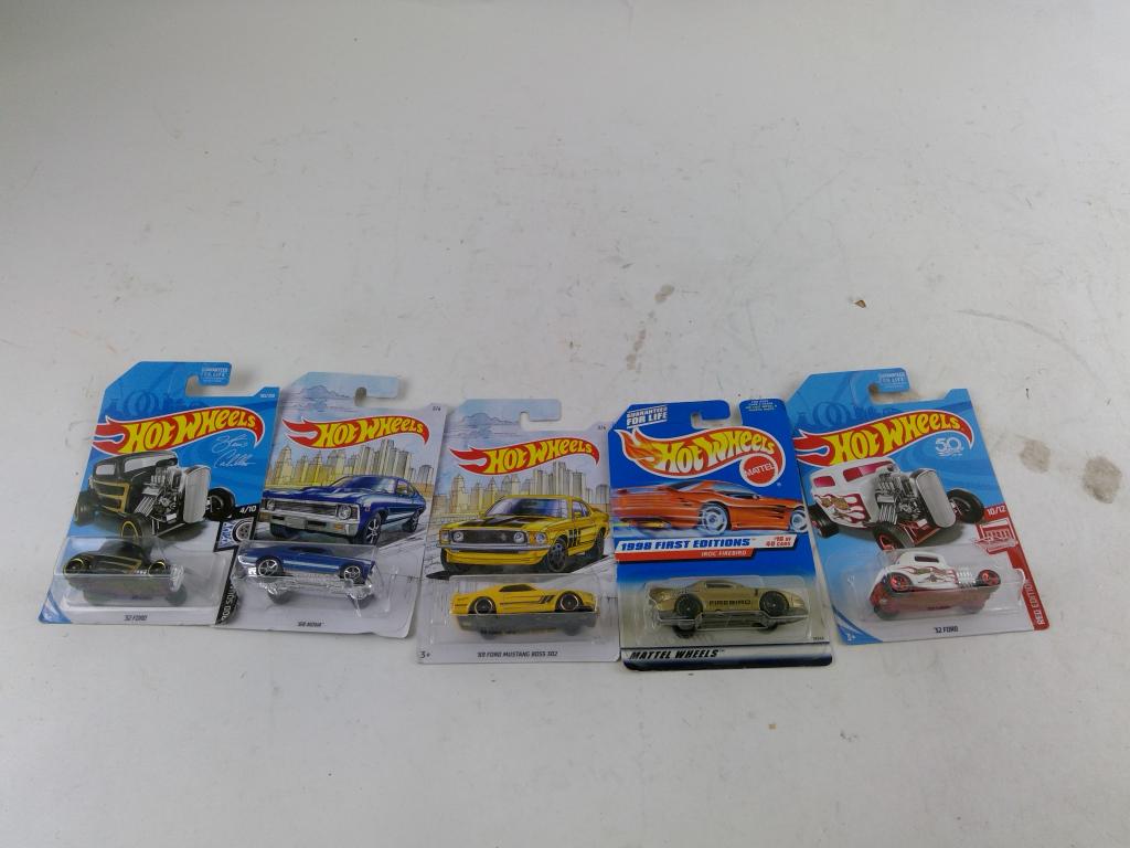 Hotwheels Cars 5 Pieces
