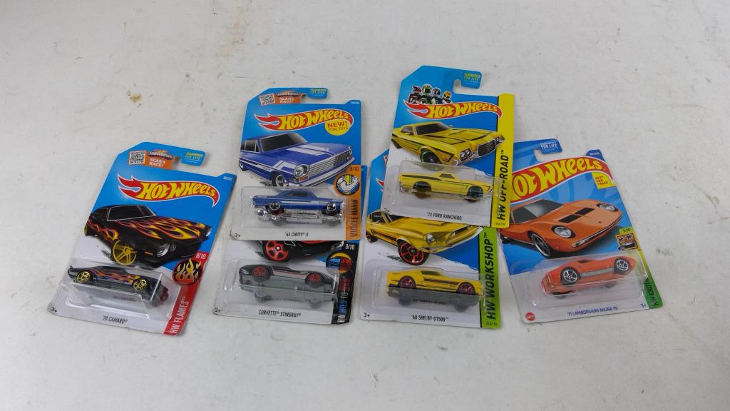 Hotwheels Cars 6 Pieces