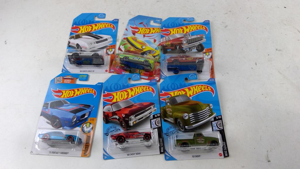 Hotwheels Cars 6 Pieces