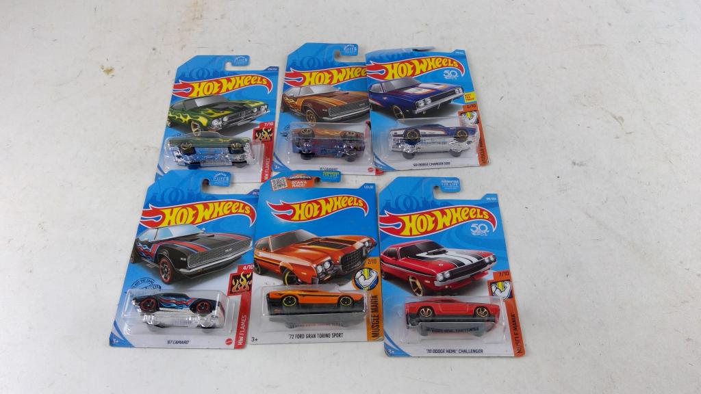 Hotwheels Cars 6 Pieces