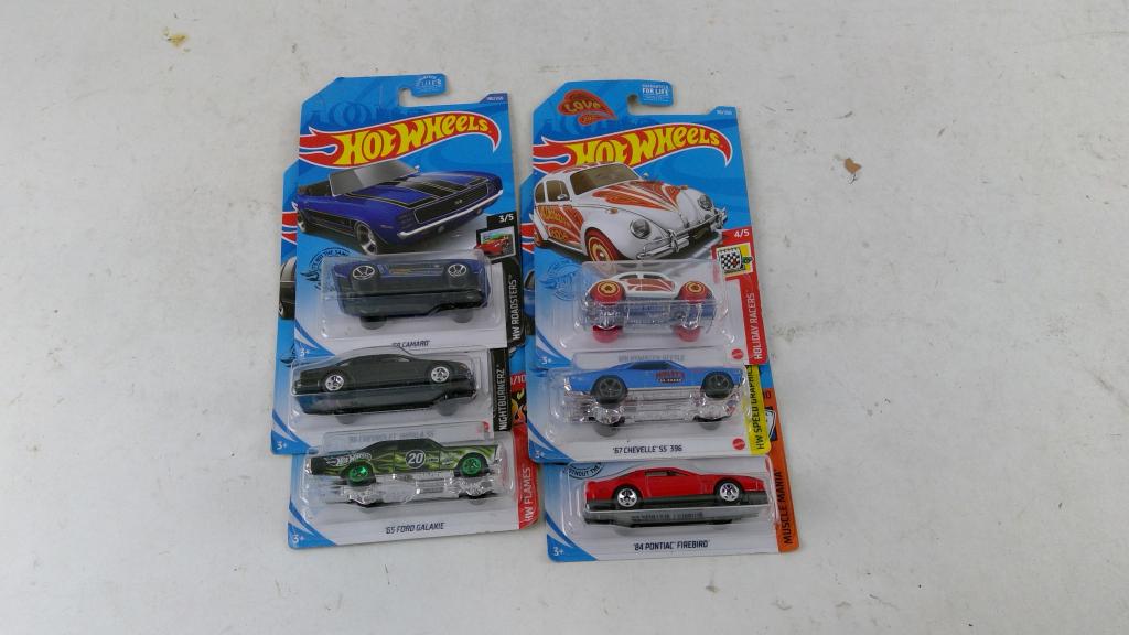 Hotwheels Cars 6 Pieces