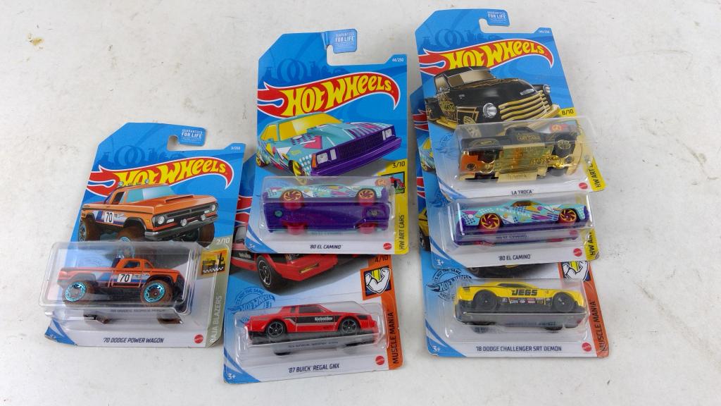 Hotwheels Cars 6 Pieces