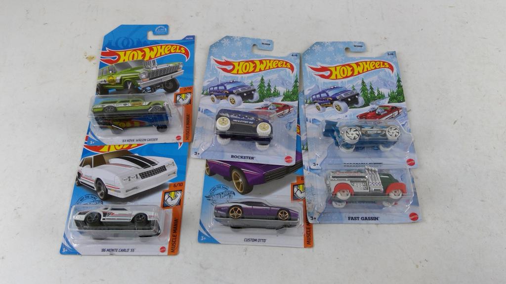 Hotwheels Cars 6 Pieces