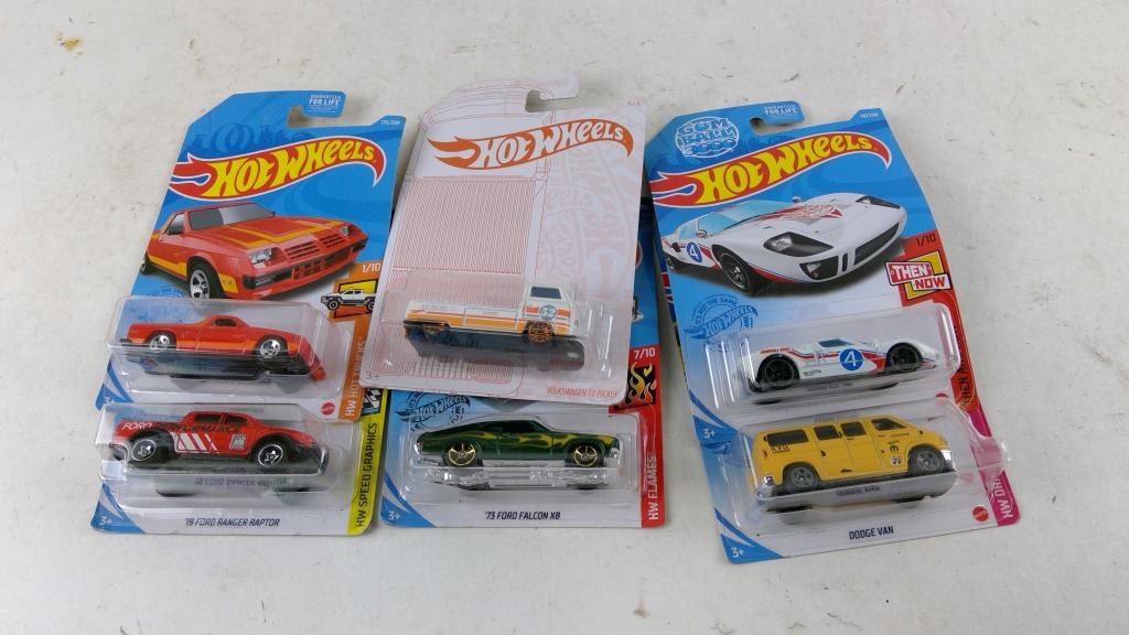 Hotwheels Cars 6 Pieces
