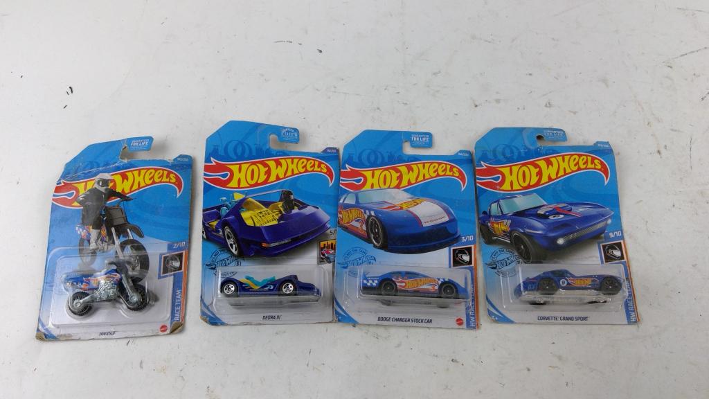 Hotwheels Toy Cars 4 Pieces