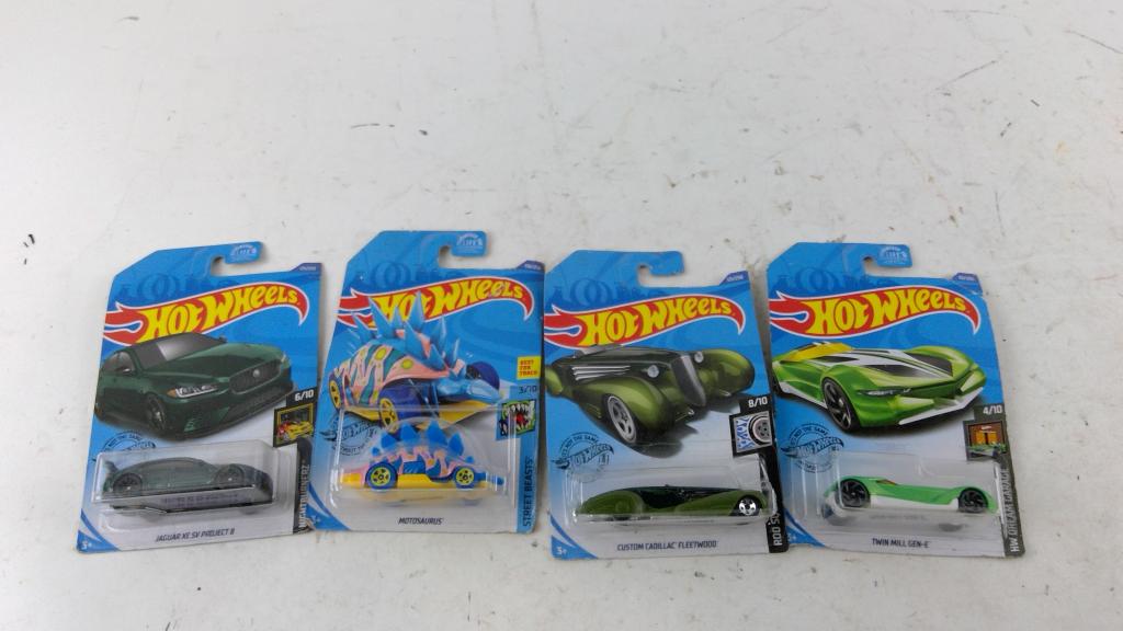 Hotwheels Toy Cars 4 Pieces