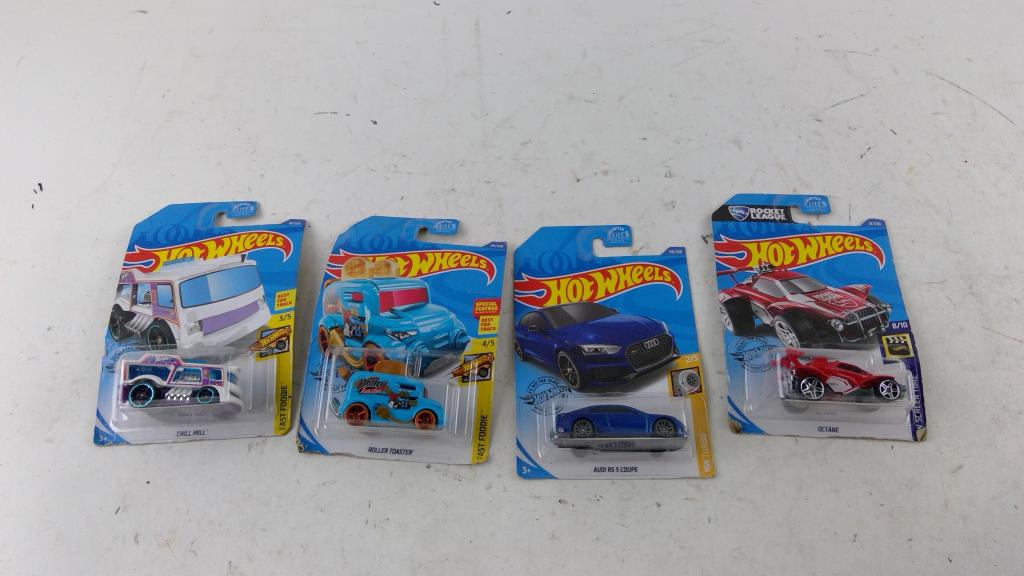 Hotwheels Toy Cars 4 Pieces