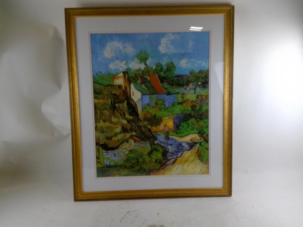 House At Auvers Paitning