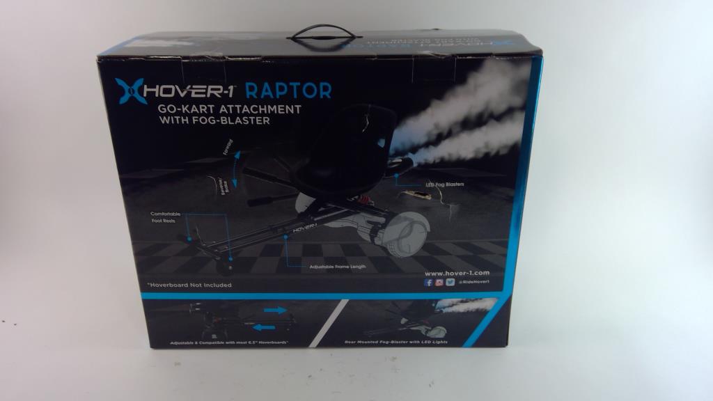 Hover1 Raptor GoKart Adapter With Fog Blaster Property Room