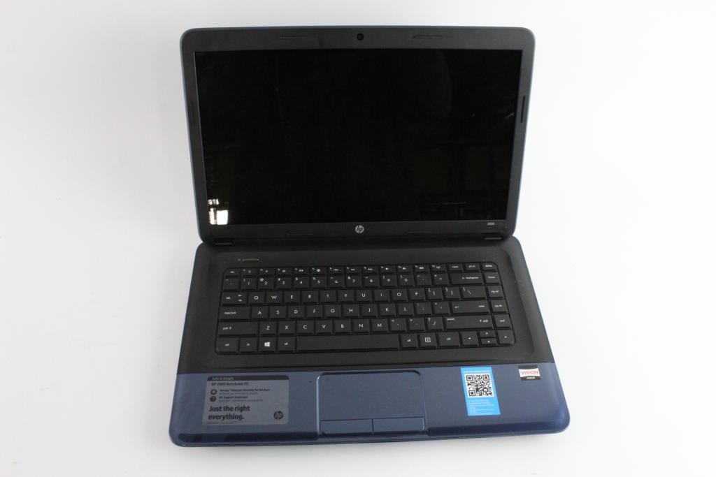 HP 2000 Notebook Laptop | Property Room