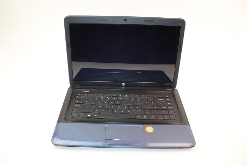 Hp 2000 notebook pc property room