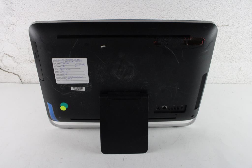 HP 21 Touchsmart All In One Desktop Computer Property Room
