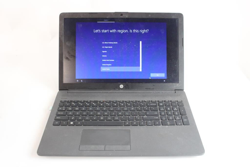 HP 255 G7 Laptop Property Room