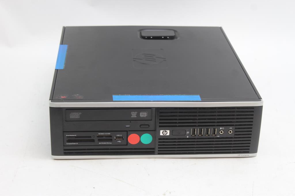 Hp Compaq 6005 Pro Small Form Factor Desktop Computer Property Room Hp Compaq 6005 Pro Small Form Factor Desktop Computer
