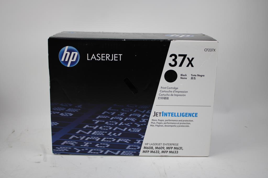 HP LaserJet 37x Print Cartridge, Black